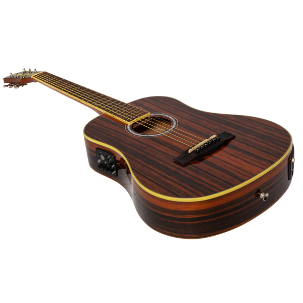 Martinez '51 Series' Acoustic-Electric Babe Traveller Guitar Amara (Gloss)