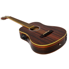 Martinez '51 Series' Acoustic-Electric Babe Traveller Guitar Amara (Gloss)