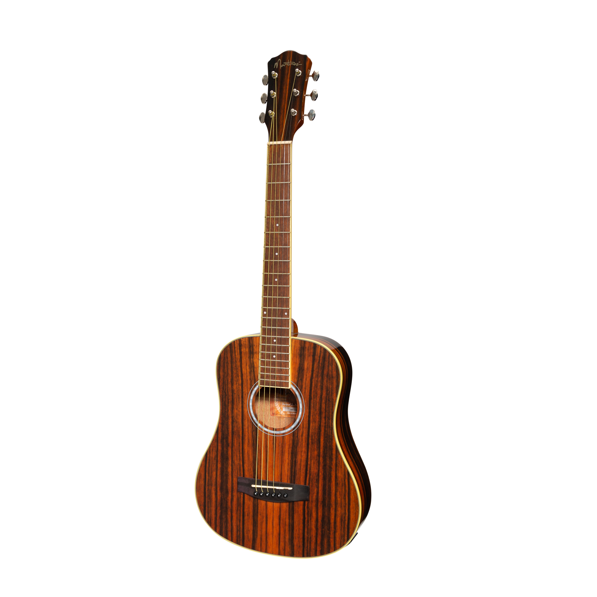 Martinez '51 Series' Acoustic-Electric Babe Traveller Guitar Amara (Gloss)