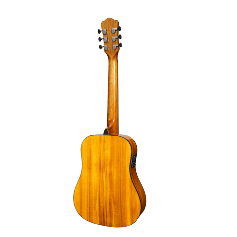 Martinez '51 Series' Acoustic-Electric Babe Traveller Guitar Koa (Gloss)