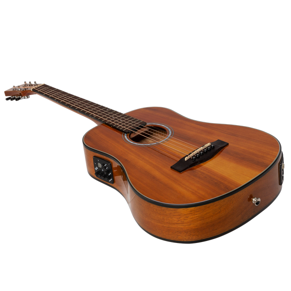 Martinez '51 Series' Acoustic-Electric Babe Traveller Guitar Koa (Gloss)