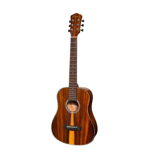 Martinez '51 Series' Acoustic-Electric Babe Traveller Guitar Teakwood (Gloss)