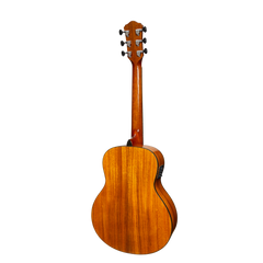 Martinez '51 Series' Acoustic-Electric Short Scale Guitar Koa (Gloss)