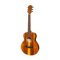 Martinez '51 Series' Acoustic-Electric Short Scale Guitar Koa (Gloss)