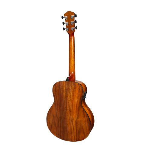 Martinez '51 Series' Acoustic-Electric Short Scale Guitar Teakwood (Gloss)