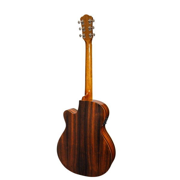 Martinez '51 Series' Folk Size Cutaway Acoustic-Electric Guitar Amara (Gloss)