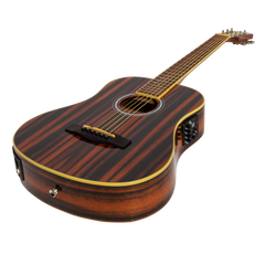 Martinez '51 Series' Left Handed Acoustic-Electric Babe Traveller Guitar Amara (Gloss)