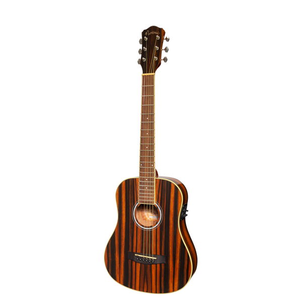 Martinez '51 Series' Left Handed Acoustic-Electric Babe Traveller Guitar Amara (Gloss)