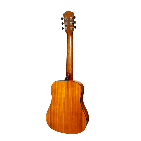 Martinez '51 Series' Left Handed Acoustic-Electric Babe Traveller Guitar Koa (Gloss)