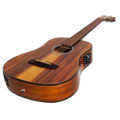 Martinez '51 Series' Left Handed Acoustic-Electric Babe Traveller Guitar Koa (Gloss)