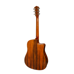 Martinez '51 Series' Left Handed Acoustic-Electric Dreadnought Cutaway Guitar Amara (Gloss)