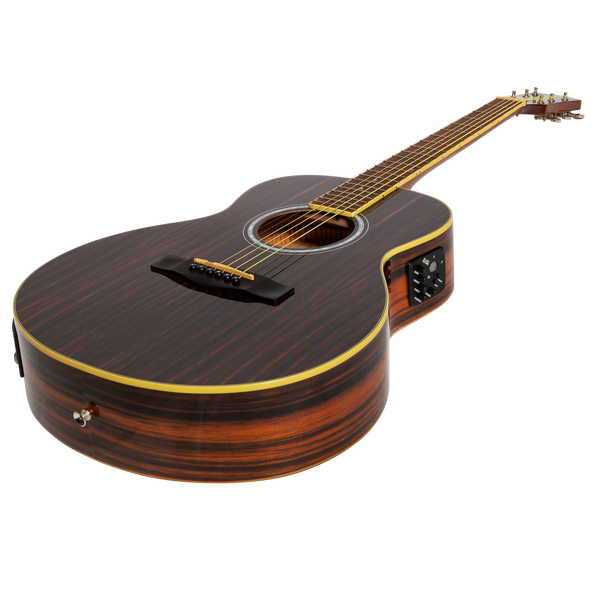Martinez '51 Series' Left Handed Acoustic-Electric Short Scale Guitar Amara (Gloss)