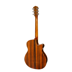 Martinez '51 Series' Left Handed Folk Size Cutaway Acoustic-Electric Guitar Amara (Gloss)