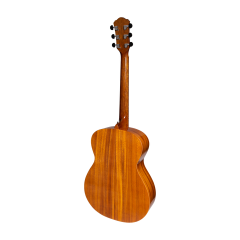Martinez Acoustic-Electric Gloss Small Body Guitar (Koa)