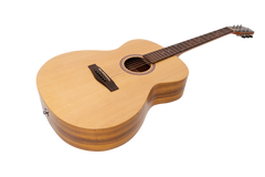 Martinez Left Handed Acoustic-Electric Small Body Guitar (Spruce/Koa)
