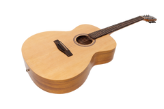 Martinez Left Handed Acoustic Small Body Guitar (Spruce/Koa)