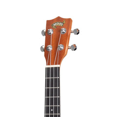 Mojo 'Traditional Series' All Mahogany Cutaway Tenor Ukulele with Gig Bag (Natural Satin)