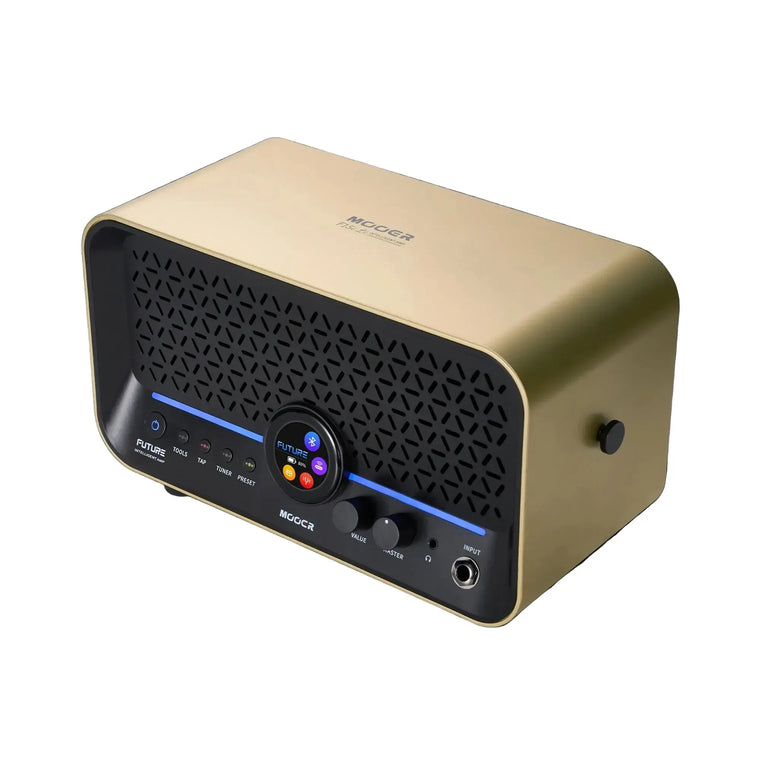 Mooer F15i Li Intelligent Amp Rechargeable Guitar Combo Amplifier (Gold)