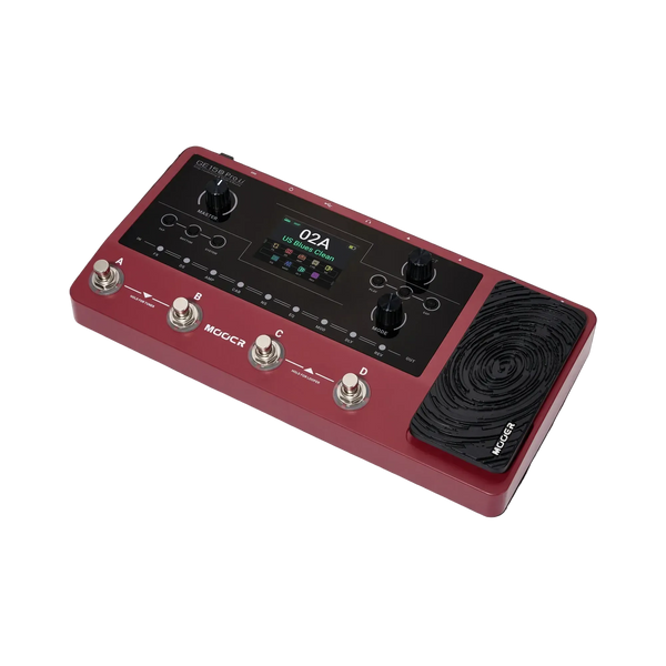 Mooer GE-150 Pro Li Guitar Multi-Effects Processor (Red)