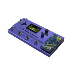 Mooer GE-200 Pro Li (Rechargeable) Guitar Multi-Effects Processor (Purple)
