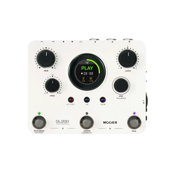 Mooer GL200 Groove Loop Phrase and Drum Station Pedal