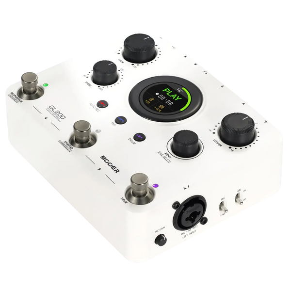 Mooer GL200 Groove Loop Phrase and Drum Station Pedal