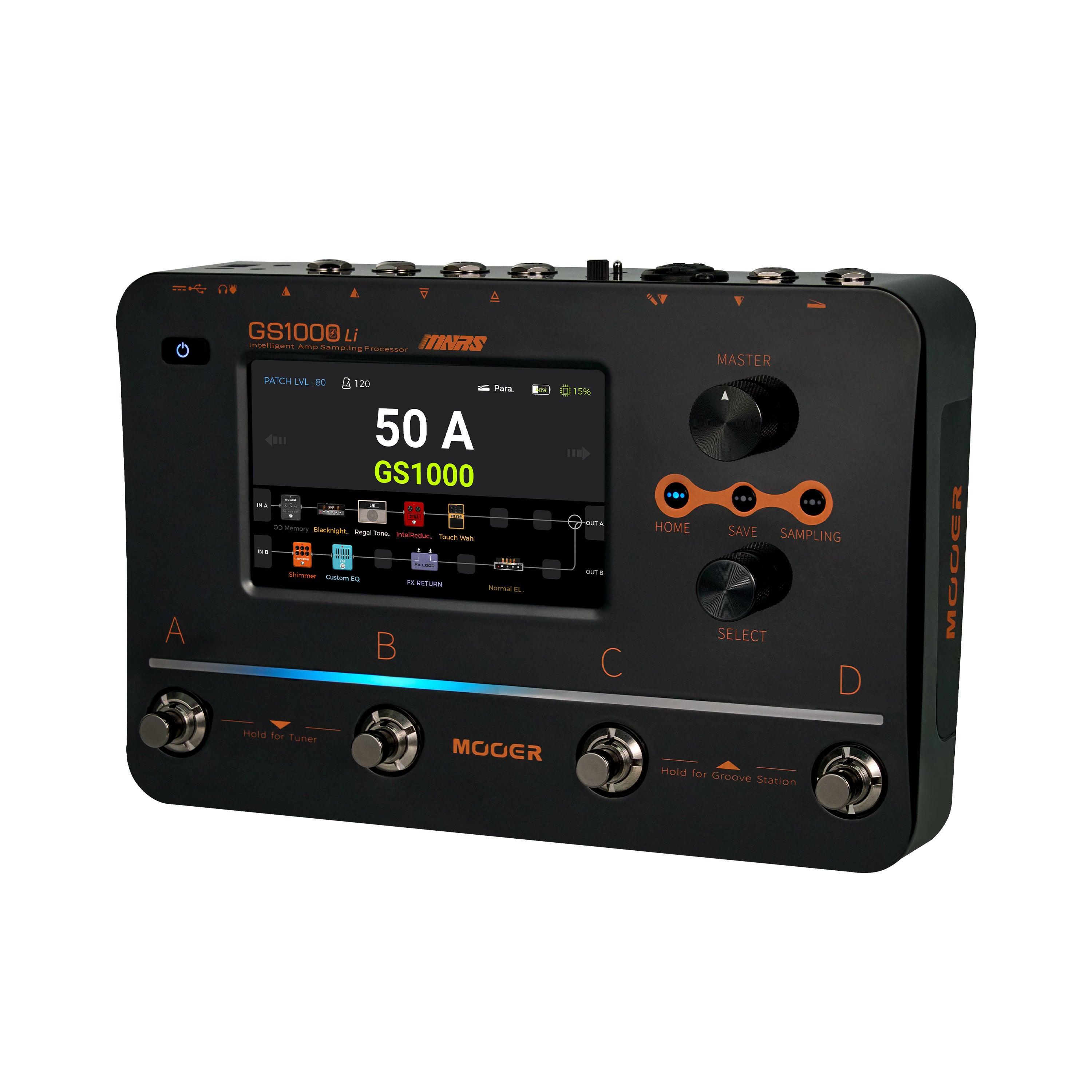 Mooer GS1000 Li Intelligent Amp Profiling Processor