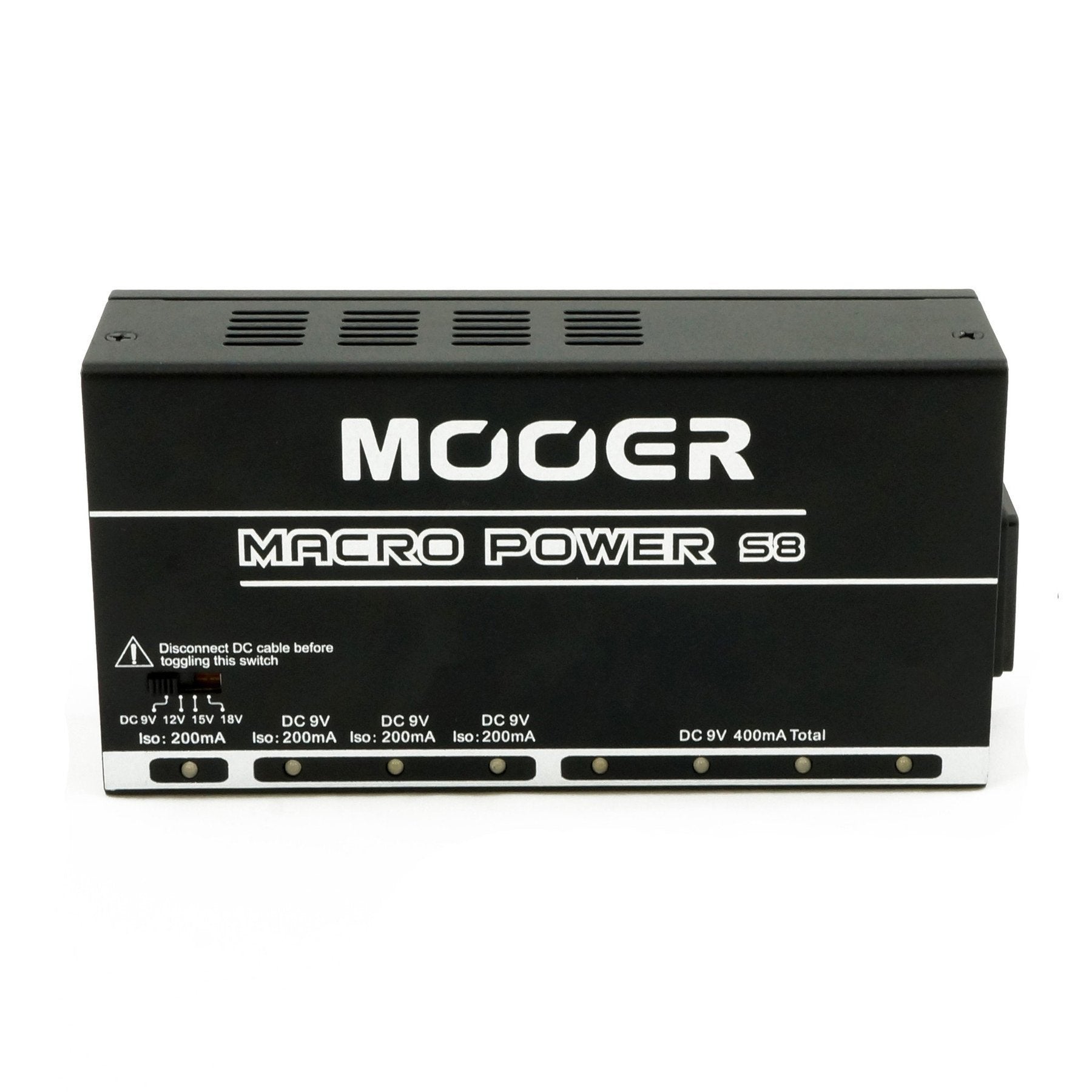 Mooer 'Macro Power' 8-Port Effects Pedal Power Supply-MEP-MACP8