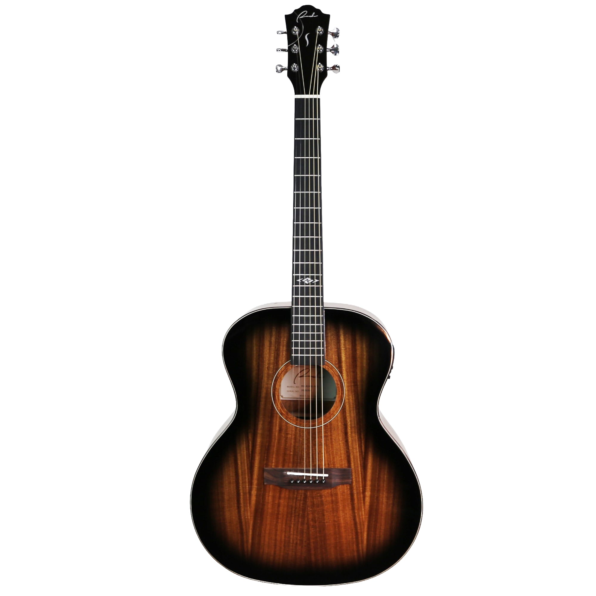Ranch 'Series 49' Left Handed Auditorium Acoustic-Electric Guitar (Blackburst Gloss)