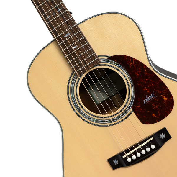Saga A1 Mini All Solid Acoustic Guitar (Natural)