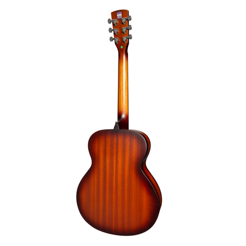 Saga GS700 Solid Spruce Top Small Body Acoustic Guitar (Retro)