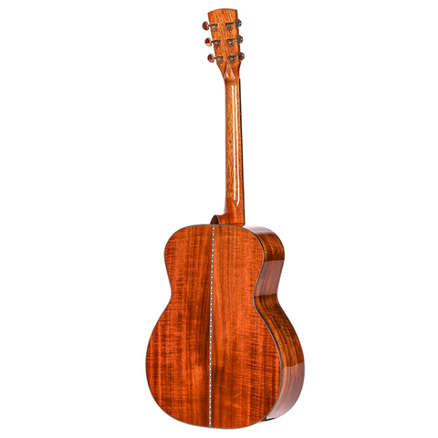 Saga OL18 All Solid Folk Acoustic-Electric Guitar (Natural)