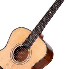 Saga OL18 All Solid Folk Acoustic-Electric Guitar (Natural)