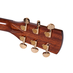 Saga OL18 All Solid Folk Acoustic-Electric Guitar (Natural)