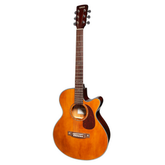 Saga SA830 Solid Top Acoustic-Electric Guitar (Retro)