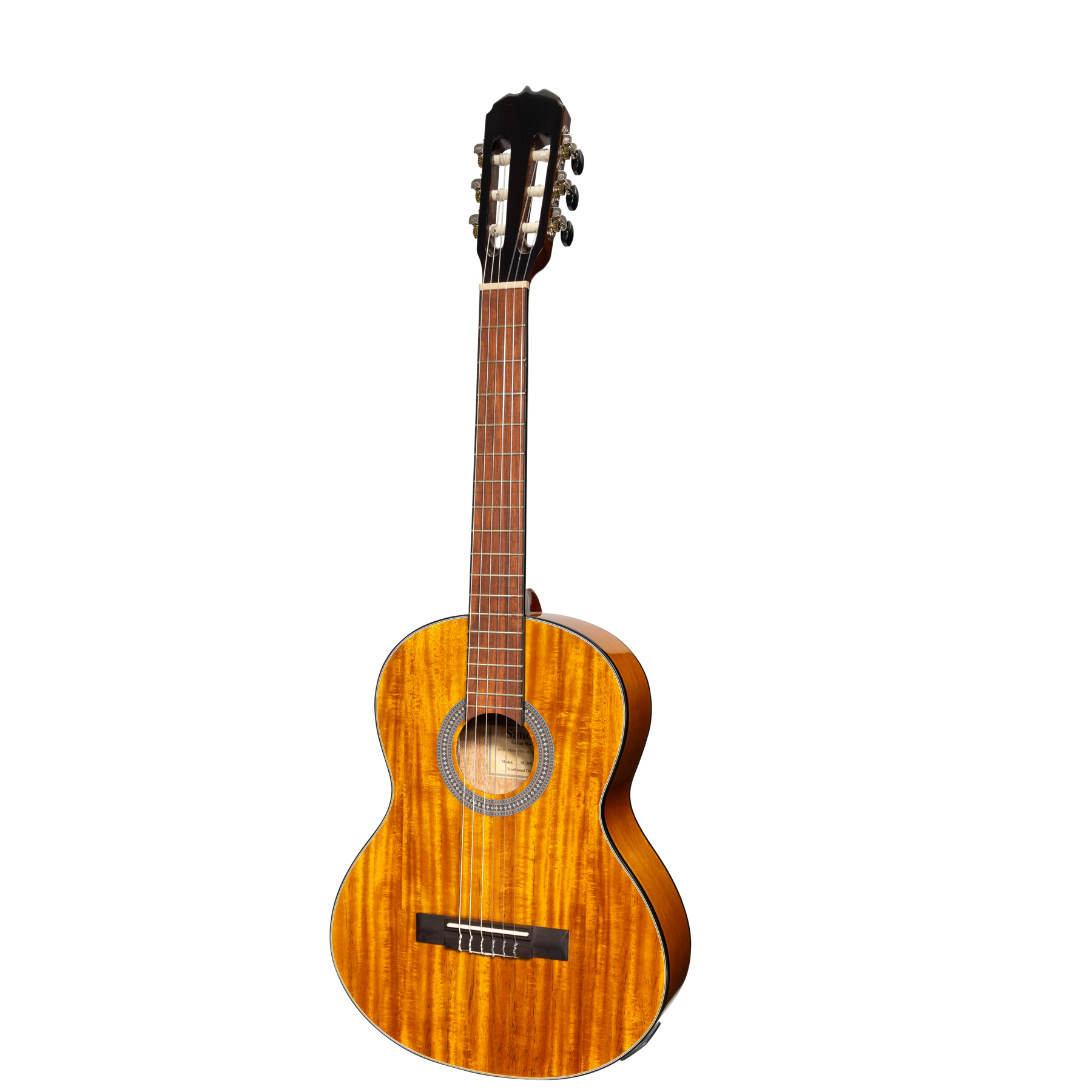 Sanchez 3/4 Student Acoustic-Electric Classical Guitar Acacia (Gloss)