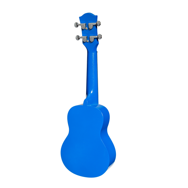 Sanchez ABS Soprano Ukulele with Gigbag (Blue)
