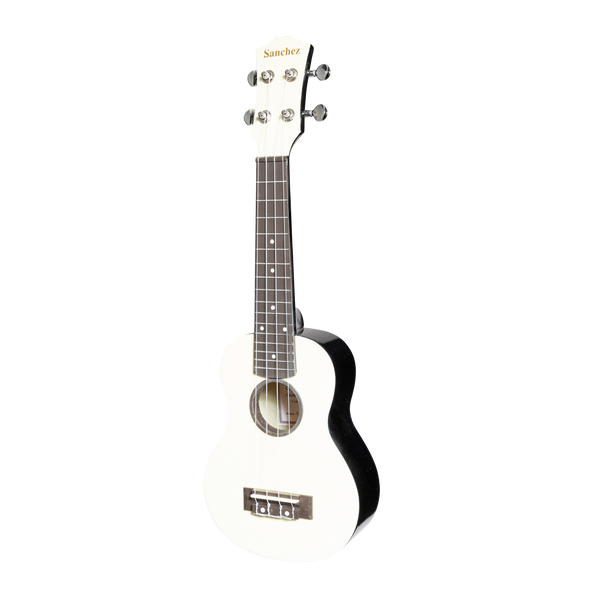 Sanchez ABS Soprano Ukulele with Gigbag (Ivory)