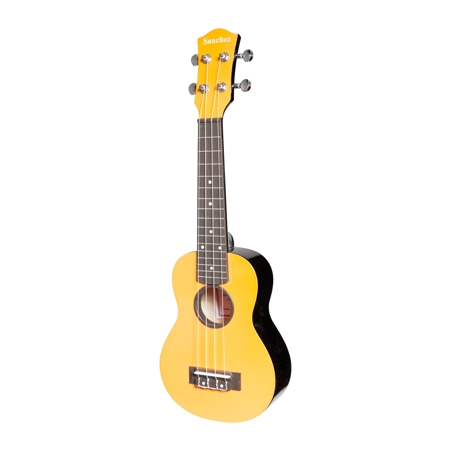 Sanchez ABS Soprano Ukulele with Gigbag (Orange)