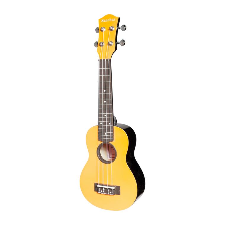 Sanchez ABS Soprano Ukulele with Gigbag (Orange)