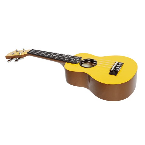 Sanchez ABS Soprano Ukulele with Gigbag (Yellow)