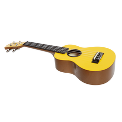 Sanchez ABS Soprano Ukulele with Gigbag (Yellow)