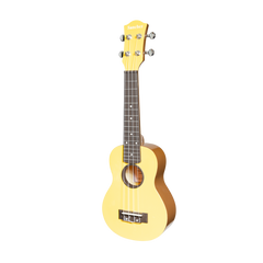 Sanchez ABS Soprano Ukulele with Gigbag (Yellow)