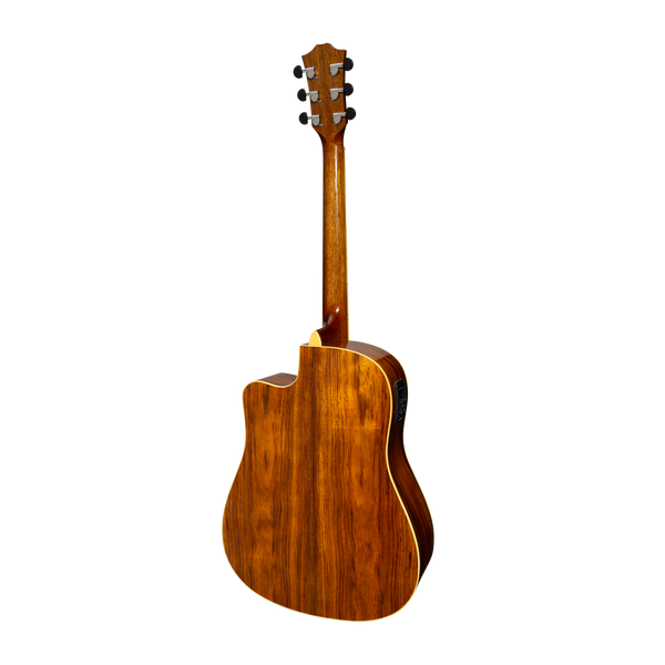 Sanchez Acoustic-Electric Dreadnought Cutaway Guitar Gloss (Rosewood)