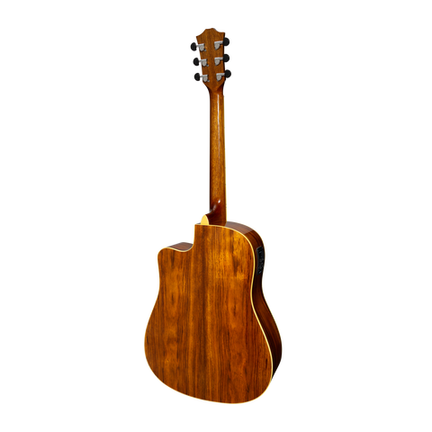 Sanchez Acoustic-Electric Dreadnought Cutaway Guitar Gloss (Rosewood)