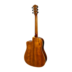 Sanchez Acoustic-Electric Dreadnought Cutaway Guitar Gloss (Rosewood)