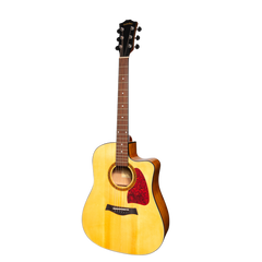 Sanchez Acoustic-Electric Dreadnought Cutaway Guitar Gloss (Spruce/Acacia)