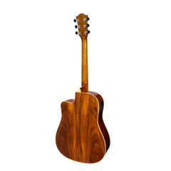 Sanchez Acoustic-Electric Dreadnought Cutaway Guitar Gloss (Spruce/Rosewood)