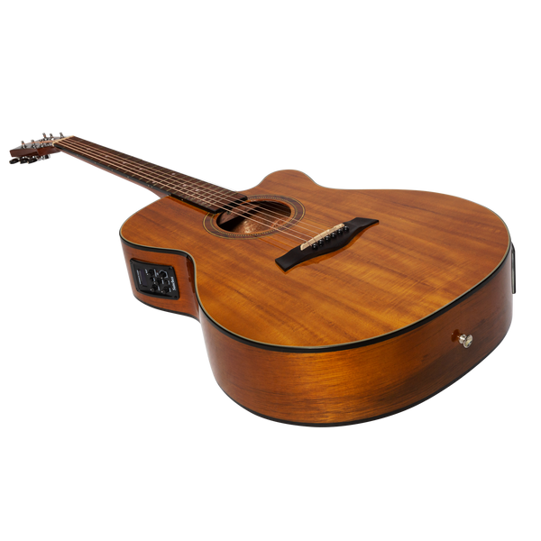 Sanchez Acoustic-Electric Small Body Cutaway Guitar Gloss (Acacia)