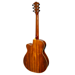 Sanchez Acoustic-Electric Small Body Cutaway Guitar Gloss (Rosewood)